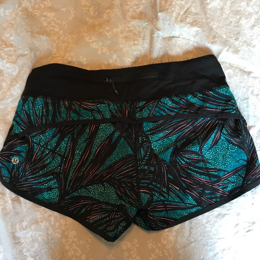 Lululemon speed up shorts multicolor